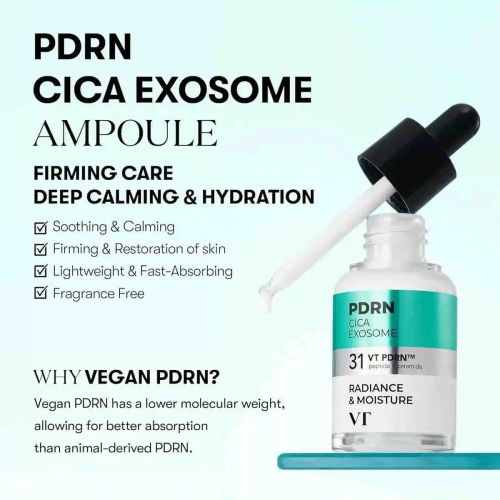 VT Cosmetics: PDRN Cica Exosome Ampoule 30ml