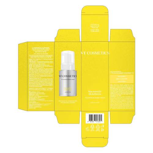 VT Cosmetics: Bubble Serum (Niacinamide Glutathione) | For Pigmentation | Brightening | Non Sticky | Daily Care | Healthy Skin | 70ml