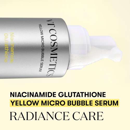 VT Cosmetics: Bubble Serum (Niacinamide Glutathione) | For Pigmentation | Brightening | Non Sticky | Daily Care | Healthy Skin | 70ml