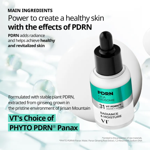 VT Cosmetics: PDRN Cica Exosome Ampoule 30ml