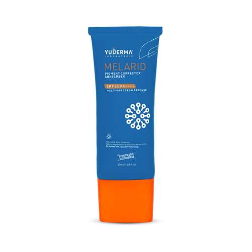 YUDERMA: Melarid Pigment Corrector Sunscreen SPF 65 PA++++ | Multi spectrum defense UVA, UVB & HEVL Protection | 50ml