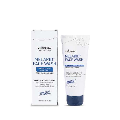 YUDERMA: Melarid Face wash - Triple action 2in1 Face wash & Mask 100gm
