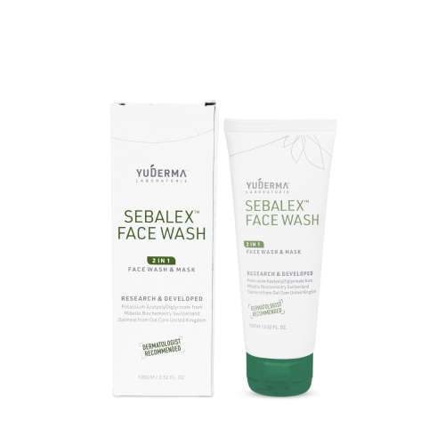 YUDERMA: Sebalex Face Wash - 2 in 1 Facewash & Mask 100gm
