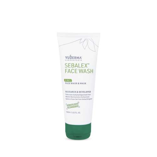 YUDERMA: Sebalex Face Wash - 2 in 1 Facewash & Mask 100gm