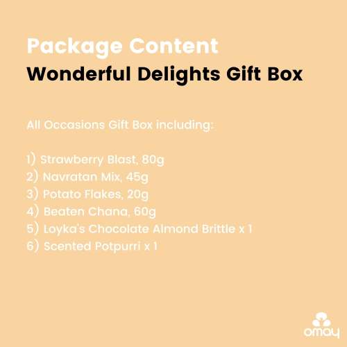 Omay Foods: Wonderful Delights Gift Box 700gm