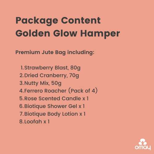 Omay Foods: Golden Glow Mother's Day Hamper 1200gm