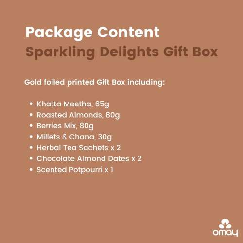 Omay Foods: Sparkling Delights Gift Box 900gm