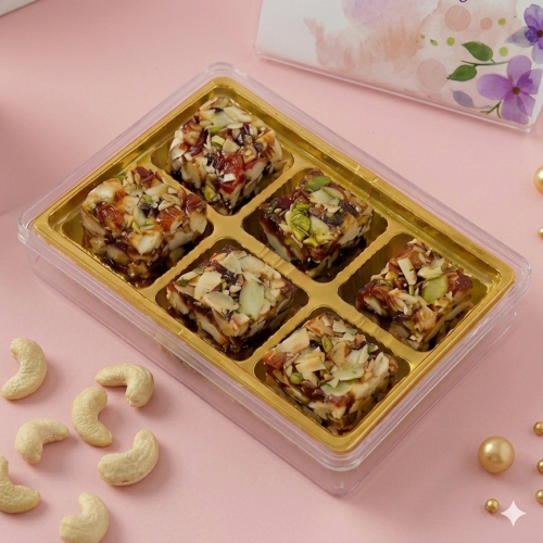 The Daily Nut Co.: Mother Day Sweet Indulgence Mithai Box 400gm