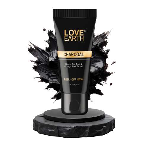 Love Earth: Charcoal Peel Off Mask 50gm