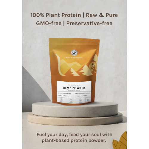India Hemp Organics: Hemp Protein Powder 500gm