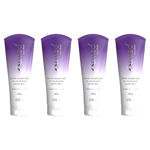 Ethiglo: Acmed Pimple Care Face Wash for Acne Prone Skin 200gm Pack of 4