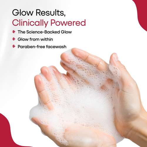 Ethiglo: Deep Cleansing Facial Foam Face Wash for Healthy, Soft and Smooth Skin | Removes Dirt, Impurities and Excess Oil | Suitable for All Skin Types | Pack of 2 - 70gm