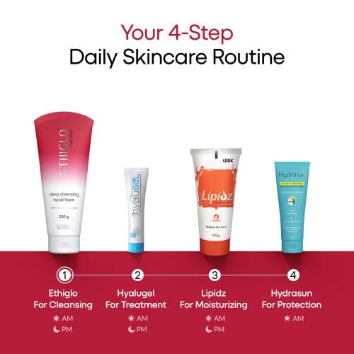 Ethiglo: Deep Cleansing Facial Foam Face Wash for Healthy, Soft and Smooth Skin | Removes Dirt, Impurities and Excess Oil | Suitable for All Skin Types | Pack of 5 - 200gm
