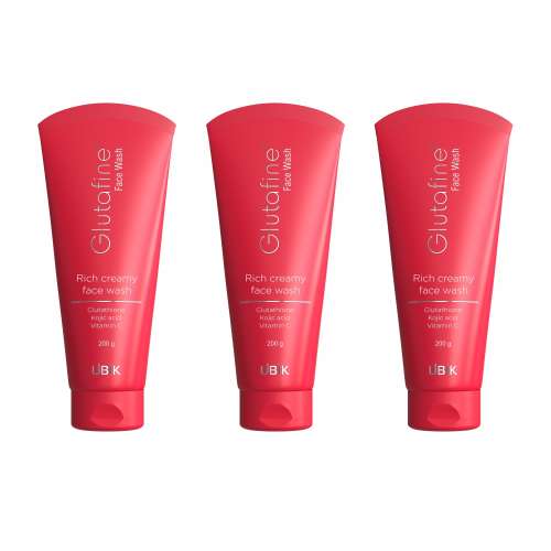 Ethiglo: Glutafine Face Wash 200gm Pack of 3