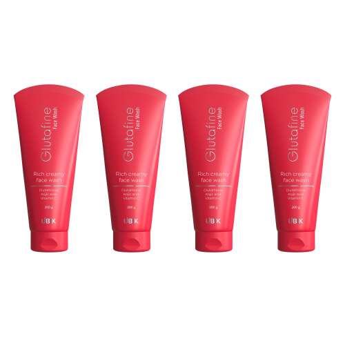 Ethiglo: Glutafine Face Wash 200gm Pack of 4
