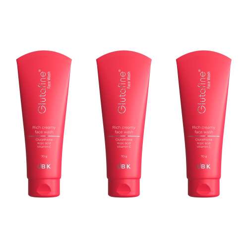 Ethiglo: Glutafine Face Wash 70gm Pack of 3