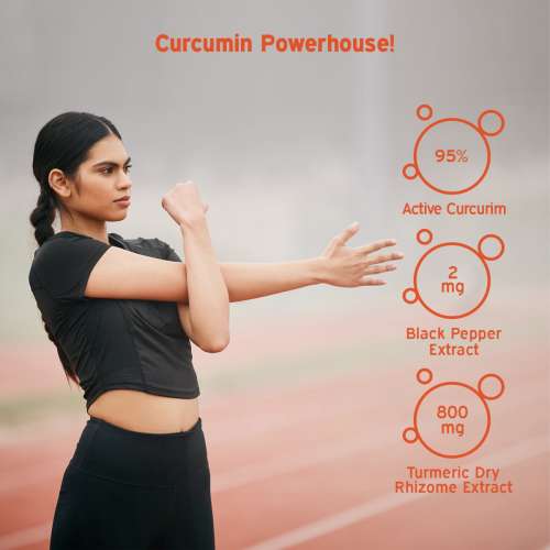 NUTRIBURST: Turmeric Ultra Gummies with 95% Active Curcumin & Black Pepper Gummies for Weight Loss Management Anti-Inflammation, Anti-Oxidant & Joint Health Management 150gm