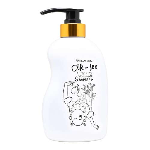 Elizavecca: CER-100 Collagen Coating Hair A+ Muscle Shampoo 500ml