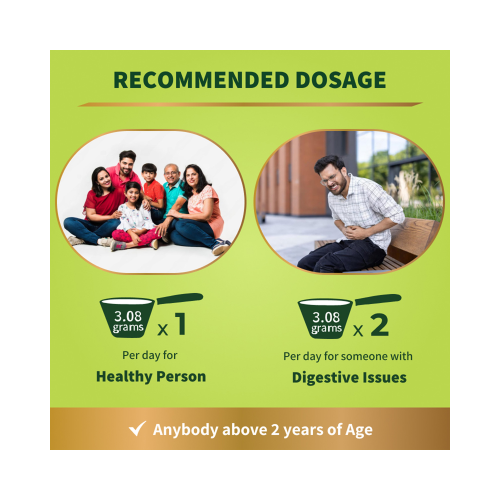Good Monk: Fiber Fix  Supports Everyday Digestive Health | 50 Serves For Kids (Age 2+) & Adults