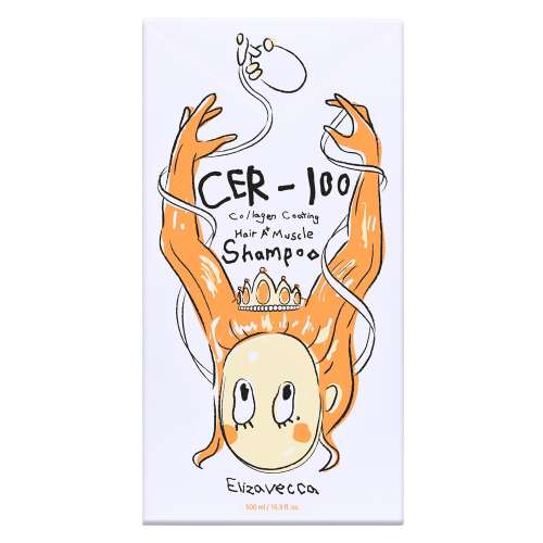 Elizavecca: CER-100 Collagen Coating Hair A+ Muscle Shampoo 500ml
