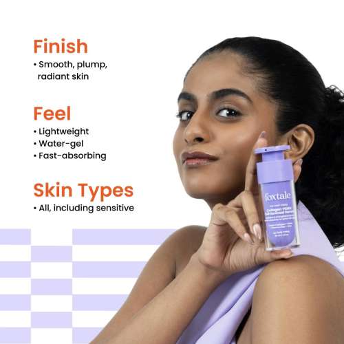 Foxtale: Collagen PDRN Serum for Firm & Plump Skin Increases Cell Renewal Cycle 30ml