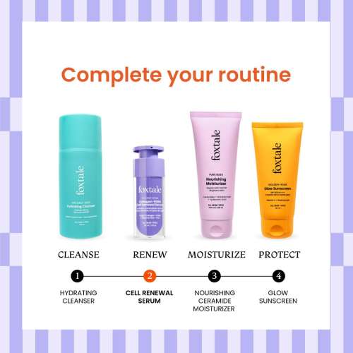 Foxtale: Collagen PDRN Serum for Firm & Plump Skin Increases Cell Renewal Cycle 30ml
