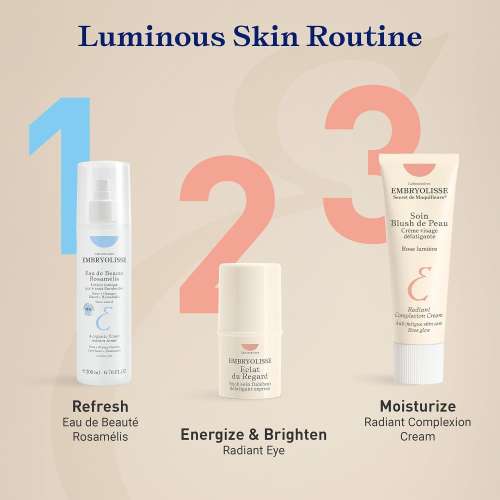 Embryolisse: Radiant Complexion Rose Glow - Illuminating Healthy Glow Face Cream 30ml