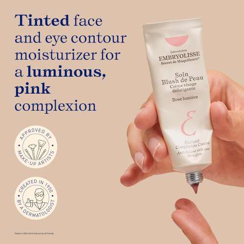 Embryolisse: Radiant Complexion Rose Glow - Illuminating Healthy Glow Face Cream 30ml