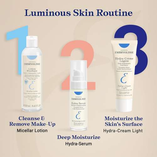 Embryolisse: Hydra-Cream Light - Lightweight Face Moisturizer for Combination Skin 40ml