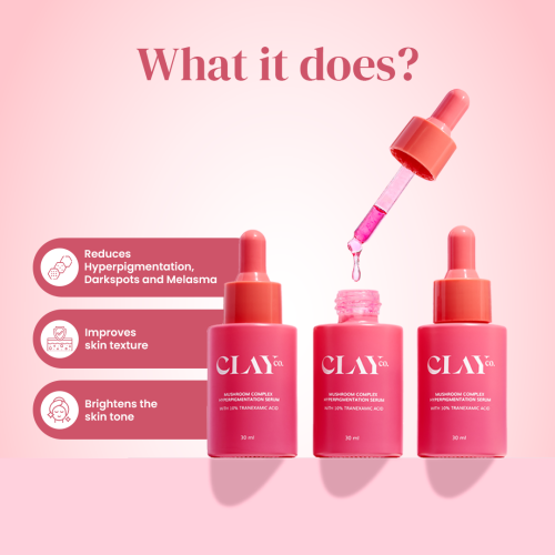 ClayCo.: Hyperpigmentation Mushroom Complex Serum with Tranexamic Acid 30ml