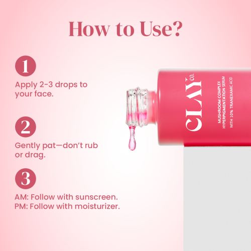 ClayCo.: Hyperpigmentation Mushroom Complex Serum with Tranexamic Acid 30ml