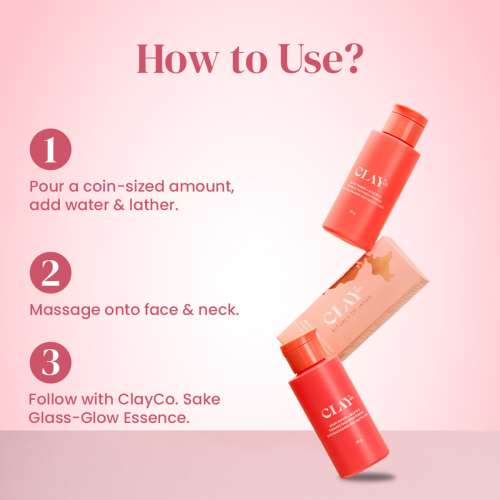 ClayCo.: Azuki Beans & Koji Rice Foaming Enzyme Powder 30gm