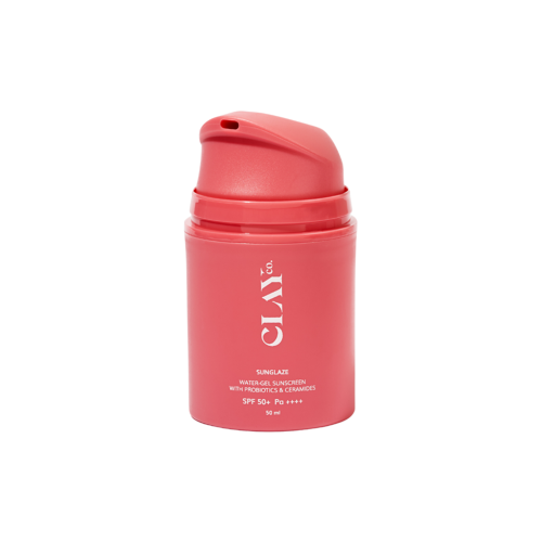 ClayCo.: Sunglaze Sunscreen SPF 50+ PA ++++ with Probiotic & Ceramides 50ml