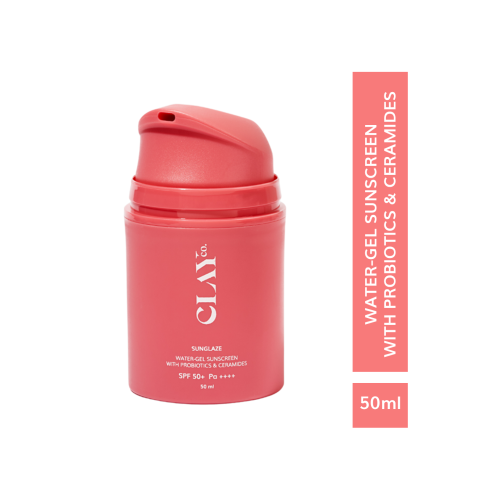 ClayCo.: Sunglaze Sunscreen SPF 50+ PA ++++ with Probiotic & Ceramides 50ml