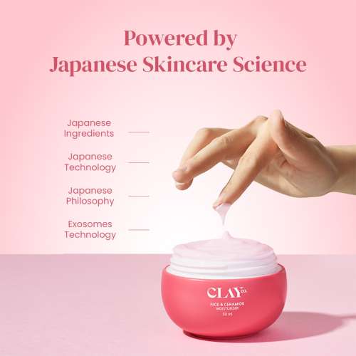 ClayCo.: Hydrating Rice & Ceramide Moisturiser with Exosomes 50ml
