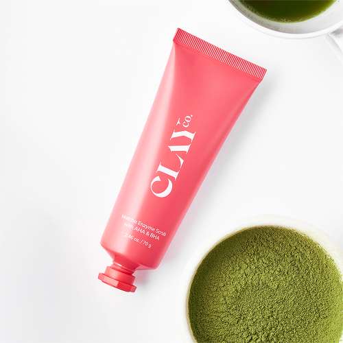 ClayCo.: Matcha Enzyme Scrub with AHA & BHA 70gm