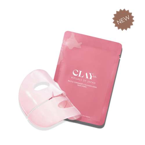 ClayCo.: Rice & Ceramide Collagen Sheet Mask with PDRN 35gm