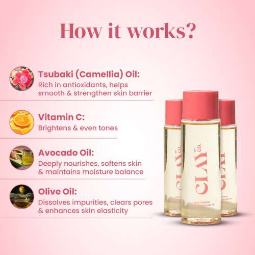 ClayCo.: Zero-residue Tsubaki Cleansing Oil 55ml