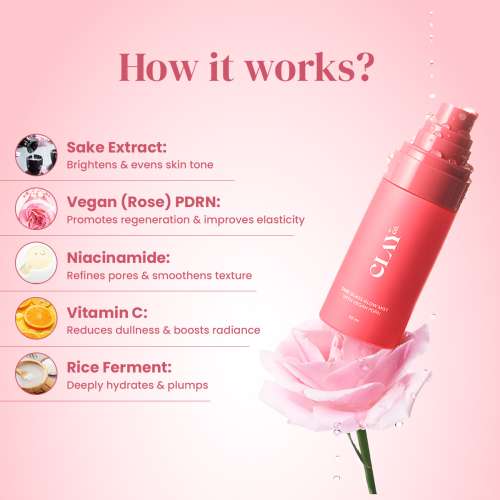 ClayCo.: Sake Glass Glow Mist with Vegan PDRN 50ml