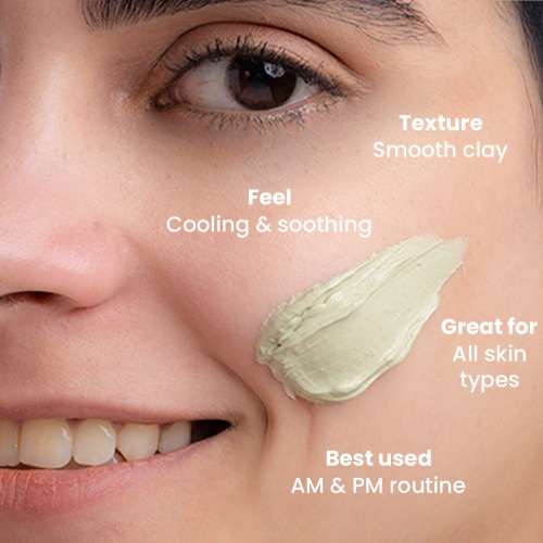 ClayCo.: Detoxifying Matcha Clay Mask 50gm
