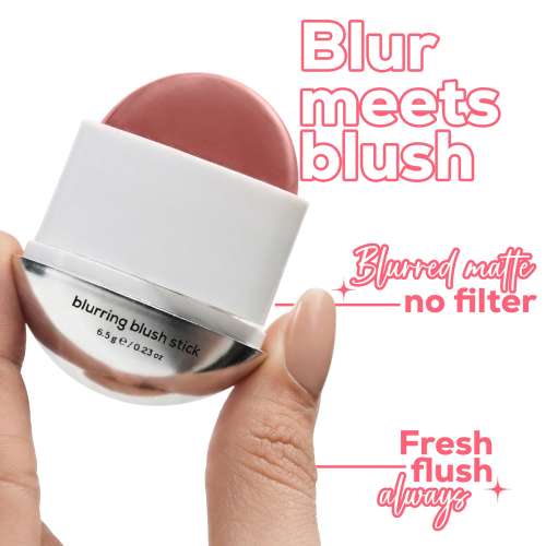 Renee Cosmetics: Blushie Blurring Blush Stick 2 - Peachy Please 5.5gm