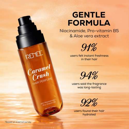 Renee Cosmetics: Caramel Crush Hair perfume 100ml