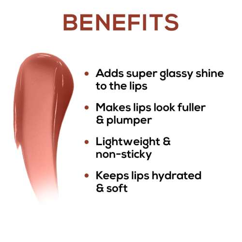 Renee Cosmetics: Hot Lips Nude Lip Gloss 4.5ml