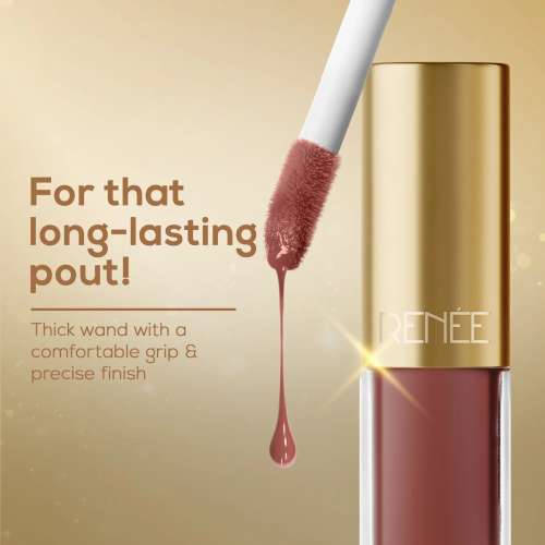 Renee Cosmetics: H2O Hydrating Liquid Lipstick Nude Lake 4ml
