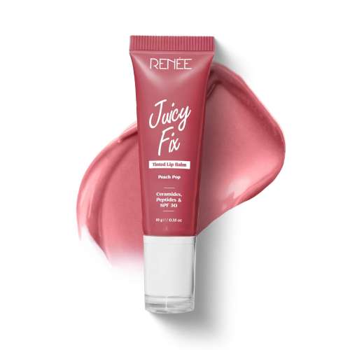 Renee Cosmetics: Juicy Fix Tinted Lip Balm Peach Pop 10gm