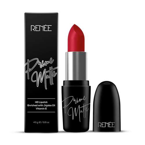 Renee Cosmetics: Prime Matte Lipstick 02 Rustic Red 4.5gm