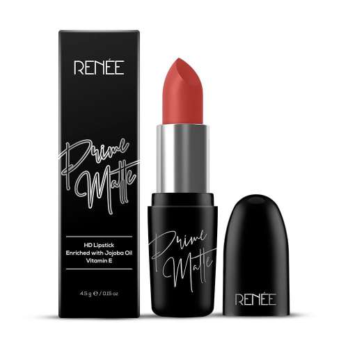 Renee Cosmetics: Prime Matte Lipstick 04 Spicy Cinnamon 4.5gm