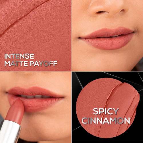 Renee Cosmetics: Prime Matte Lipstick 04 Spicy Cinnamon 4.5gm