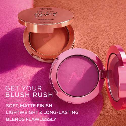 Renee Cosmetics: You are Blushing Powder Blush 03 Pink Whisper 5.5gm