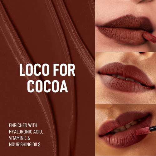 Renee Cosmetics: Stay With Me Liquid Lipstick 10 Loco for Cocoa 6ml